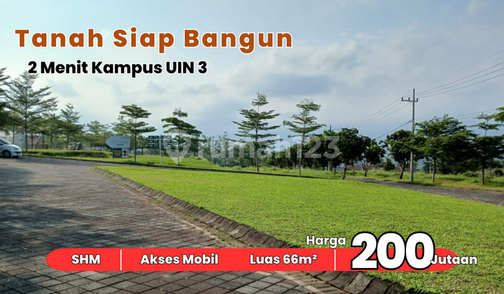 Kavling Strategis Siap Bangun 2 Menit ke Kampus UIN 3 Kavling Strategis Siap Bangun 2 Menit ke Kampus UIN 3