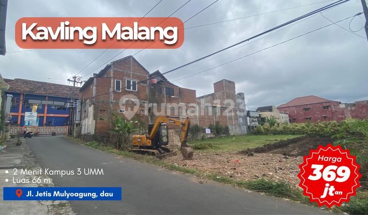 Tanah Strategis Pinggir Jalan Dekat UMM Kota Malang