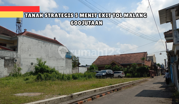 Tanah Dekat Exit Tol dan Stasiun Tengah Kota Malang