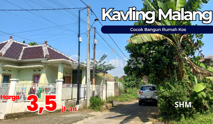 Tanah Dekat Kampus Cocok untuk Kos di Merjosari Dekat Kampus Brawijaya