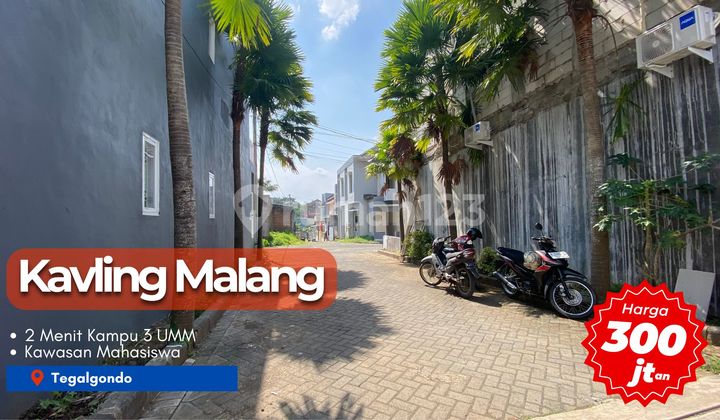 Tanah Siap Bangun 2 Menit UMM Kota Malang Cocok Untuk Kos