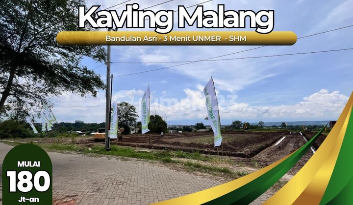 Strategic Land in Sukun, Malang City, Suitable for Private Residence Strategic Land in Sukun, Malang City, Suitable for Private Residence