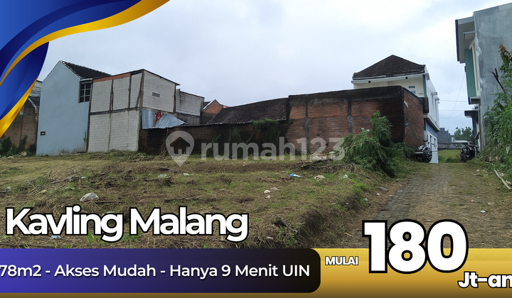 Ideal Land for Residences in Malang with Strategic Access