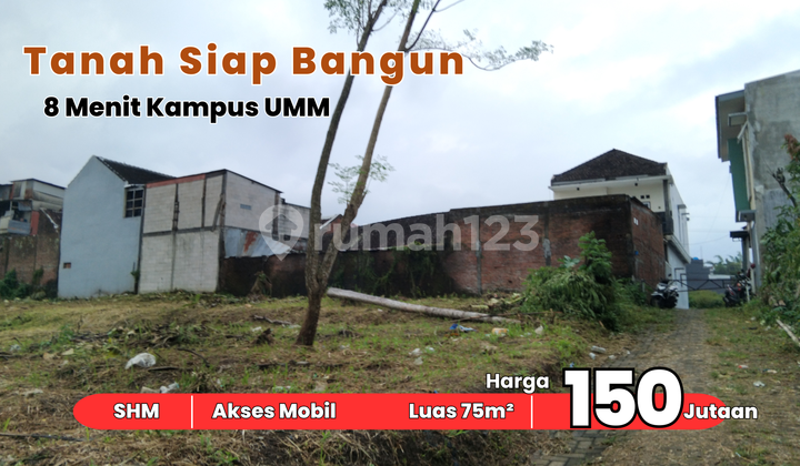 Tanah Kavling Murah Malang Kota Cocok Kos & Hunian