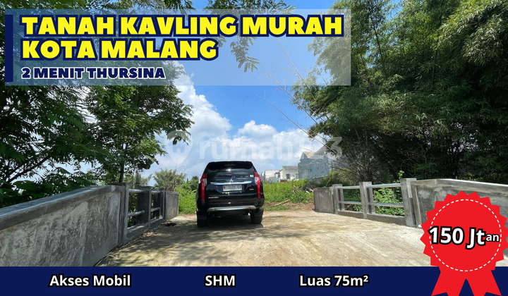 Tanah Kota Malang Cocok Bangun Rumah Kos/Hunian