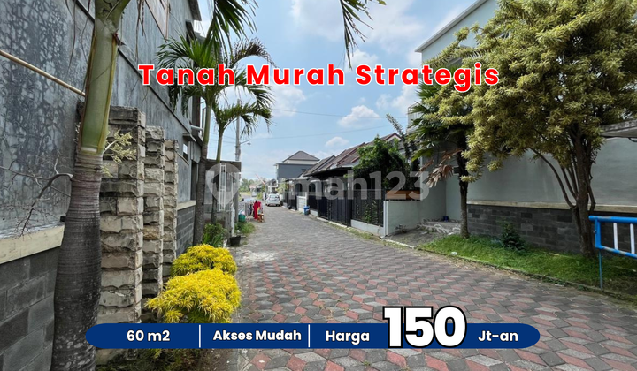 Kavling Strategis SHM Dekat Exit Tol Singosari dan Bandara Abdurrahman Saleh