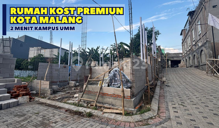 Rukos Modern Pinggir Jalan Raya Area Mahasiswa UMM