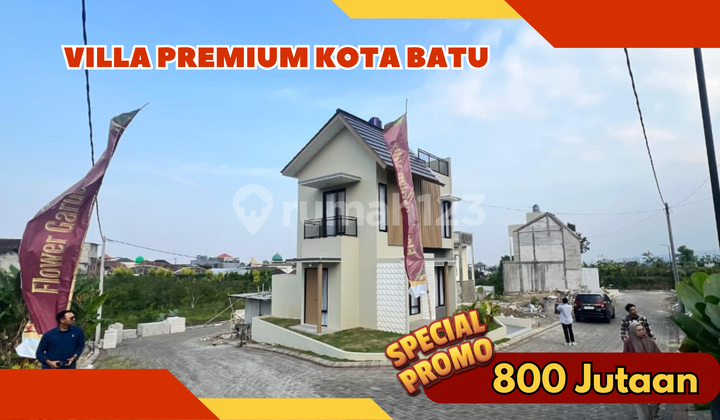 Villa Cantik di Kota Batu Lokasi Premium Harga Terbaik 800 Jutaan