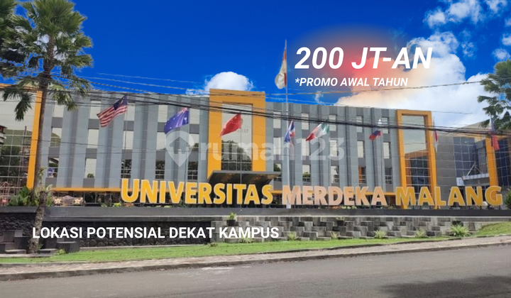 Rumah 2 Lantai Minimalis Malang Hanya 200 Jutaan, Full Furnish !! 2