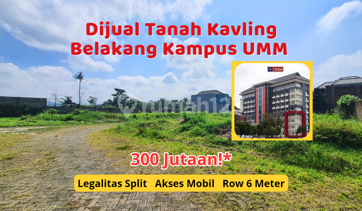 Tanah Belakang Kampus Umm Cocok Buat Bangun Kos