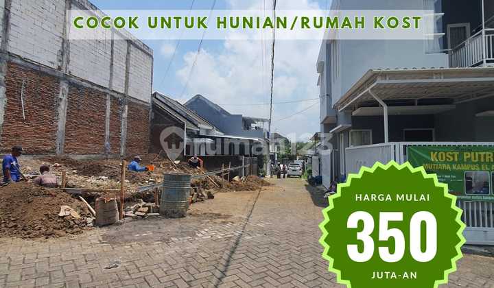 Tanah Kavling Tegalgondo, Hanya 5 Menit Dari Kampus Umm