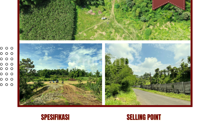 Cheap Land in Malang Ready to Build, Million Rupiah Range, Road Axis