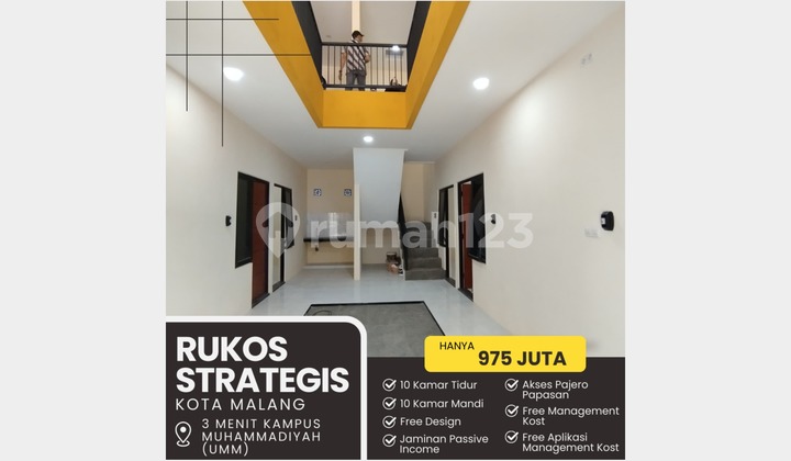 For sale 8-room ruko in campus residential area 1