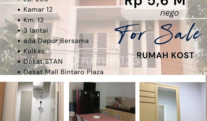 Rumah Kos Pisok Bintaro Jaya Sektor 5 Rumah Kos Pisok Bintaro Jaya Sektor 5