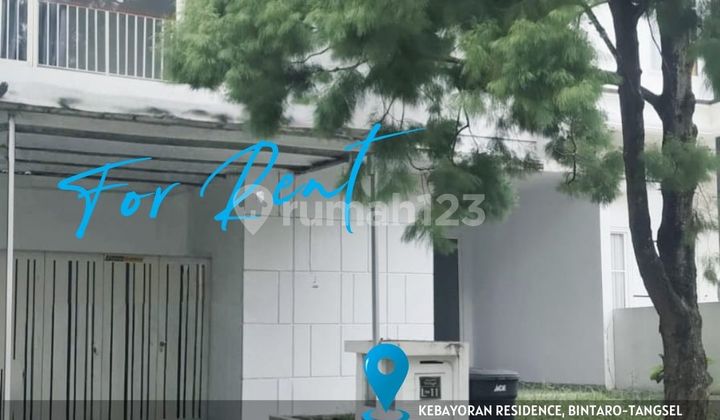 Disewakan Rumah Kebayoran Bintaro Akses Tol Pondok Aren dan Tol Parigi