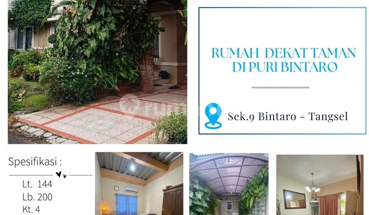 For Sale Puri Bintaro House Sector 9 South Tangerang