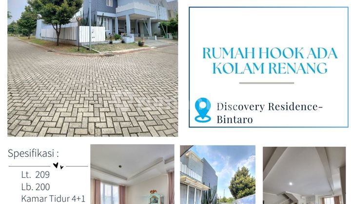 Rumah Dengan Swimming Pool Discovery Bintaro
