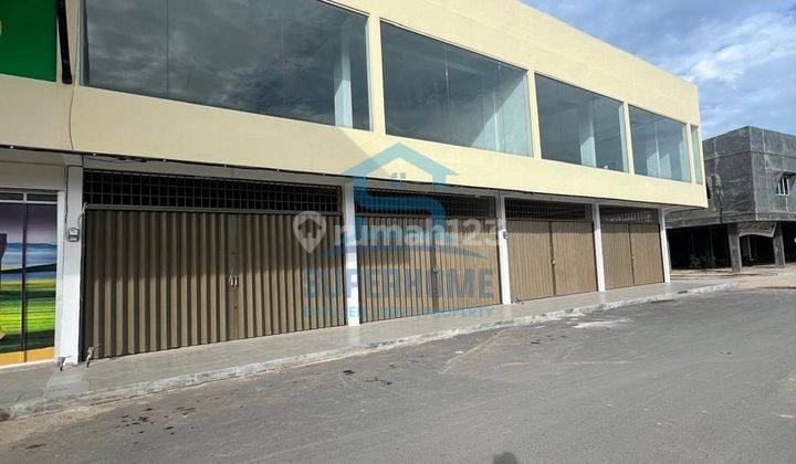 Disewakan Ruko Gandeng 2 Batu Besar Tepi Jalan Ramai 1