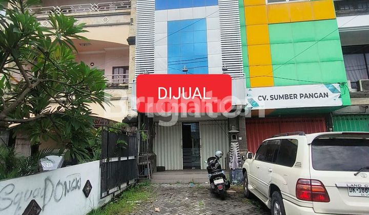 RUKO 3 LANTAI DI DENPASAR BARAT, STRATEGIS & COCOK UNTUK KANTOR