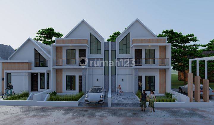 Rumah 2 Lantai Dalam Cluster One Gate View Persawahan 1