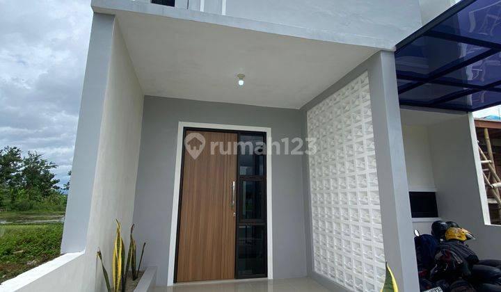 Rumah Minimalis Dalam Cluster One Gate View Persawahan 2