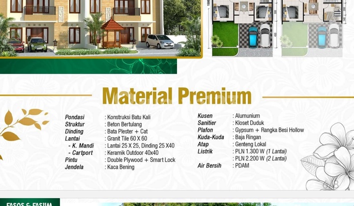 Rumah Mewah Harga Terjangksu Dekat Kampus Amni 2 Dan Komplek.perumahan Bsb 2