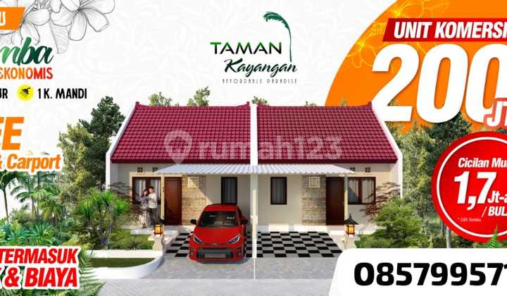 Two-Storey House KPR Down Payment 5 Million All In 2