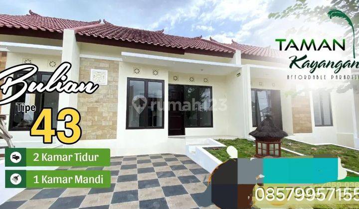 Rumah All In Biaya Cukup 5juta Di Perumahan Taman Kayangan Dekat Bsb City 2