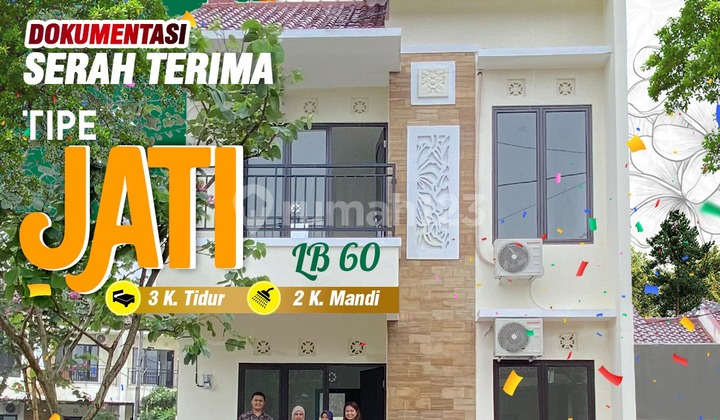 Rumah Dekat Rs Charly Hospital Type 2Lt Harga Ekonomis Tunai/Kpr 2