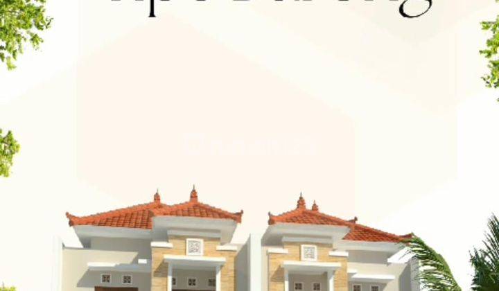 Rumah Dp Bisa Diangsur 3x Harga Kpr 3 Bulan Di Lentera Sanur 1