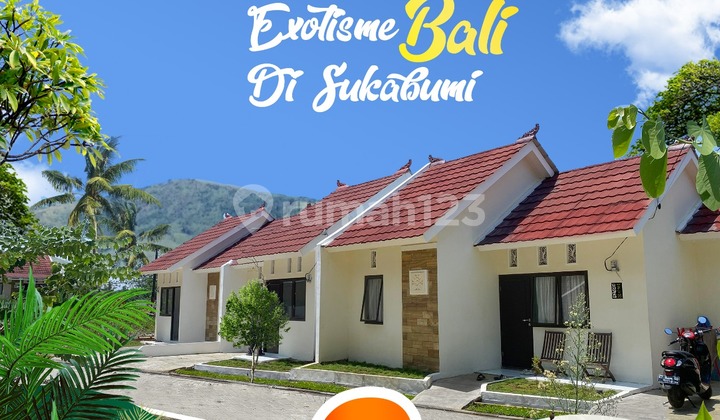 Subsidized Housing with Cool Air and Mountain Views with the Best Garden Management in Sukabumi