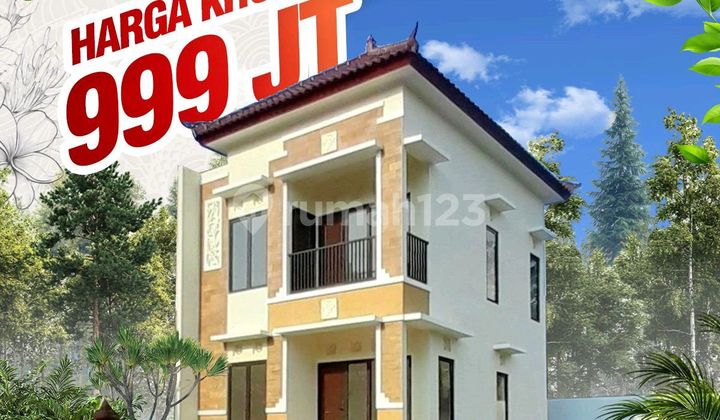 Rumah 2 Lantai Nempel Bsb City Kpr Dp 10jt All In 1