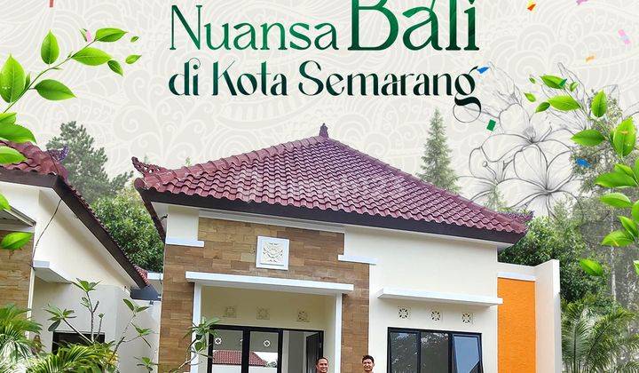 Rumah 1 Lantai Lokasi Dekat Dg Pusat Kota Semarang. Perumahan Beranda Bali Mundu Townhouse 1