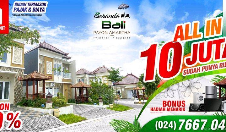 Mewah Tapi Murah, 1 Lantai Di Ngaliyan Semarang Perumahan Beranda Bali Payon 1