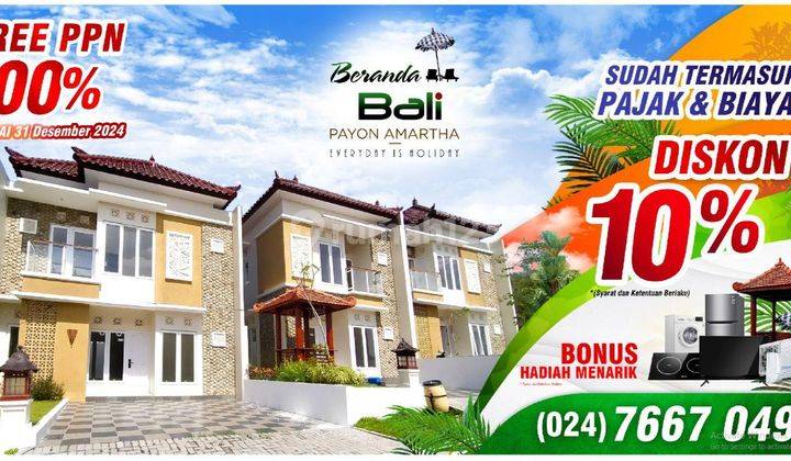 PROMO RUMAH ALL IN 10 JUTA - Beranda Bali Payon Amartha Ngaliyan 2