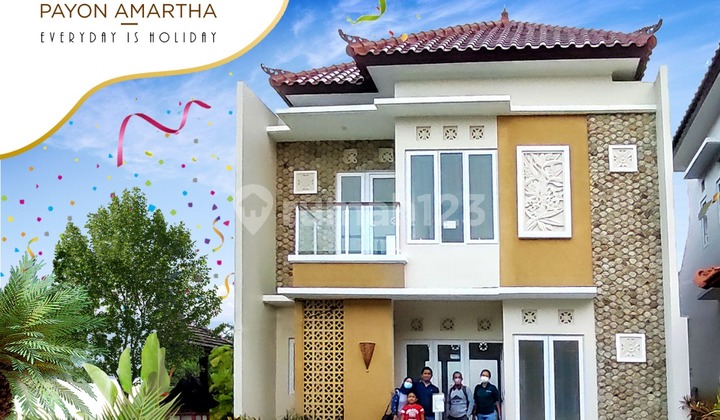 Rumah HOOK 2 Lt LB 88 di Perumahan BERANDA BALI PAYON AMARTHA  1