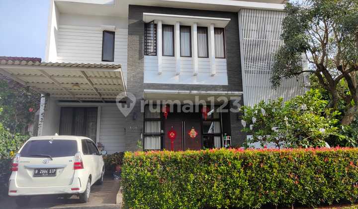 Jual Cepat Rumah Posisi Hook Cluster Flamboyan Alam Suteramurah Bagus Siap Huni