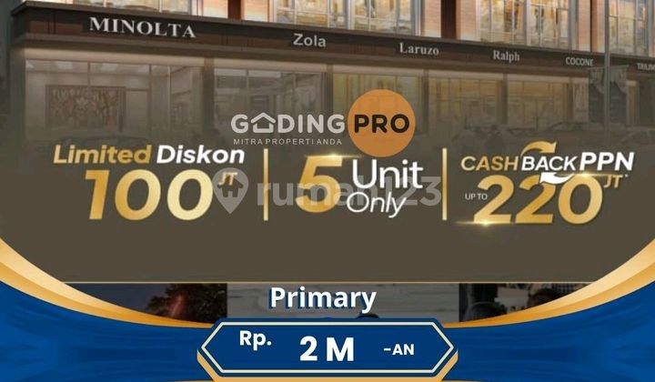 Ik Ruko Pesan Bangun Pusat Kota Semarang Jawa Tengah