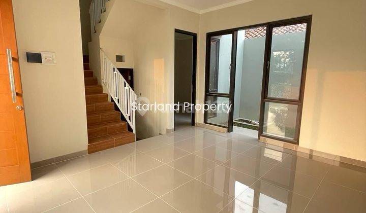 Rumah Modern Tropic Larangan Full Bata Merah Free Biaya - Biaya  2