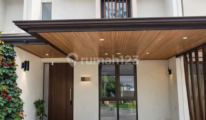 Rumah 2 Lantai Murah Dekat Stasiun Cisauk Full Furnished