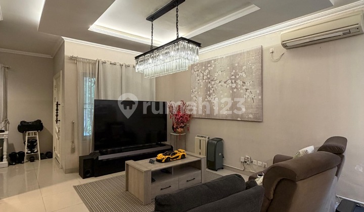 Dijual! Rumah De Mansion Alam Sutera - 3 Lantai Full Furnished, 4+1 KT, LT 128 LB 230, 4,85M Nego 2