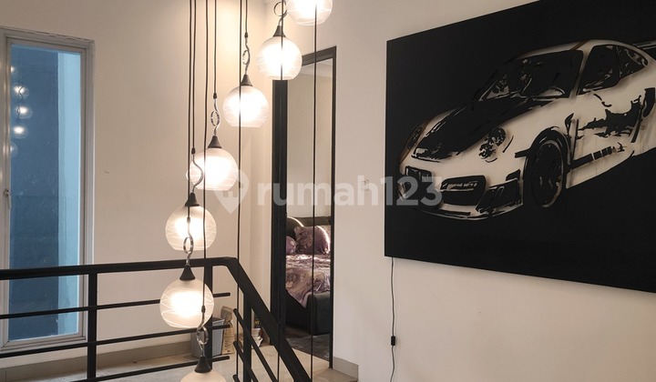 Dijual Rumah Semi Furnished Cluster San Lorenzo Gading Serpong Tangerang