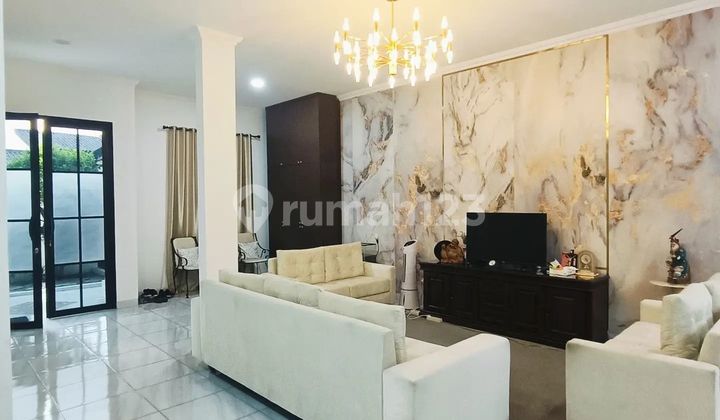Dijual Rumah Full Furnished Di Villa Melati Mas Residence Tangerang