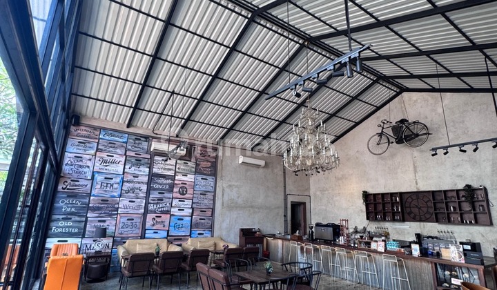 Bonus House with Cafe by the Main Road in Bintaro, South Jakarta