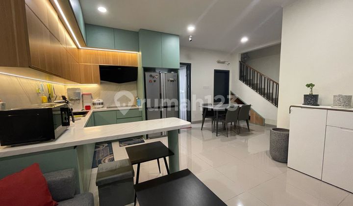 Dijual Rumah Cluster Leonora Baru Full Furnished Cantik Gading Serpong