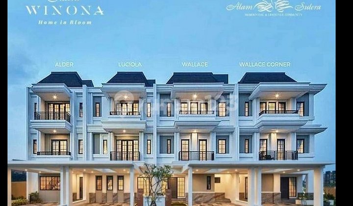 Rumah Cluster Winona, Alam Sutera Tangerang MS 2