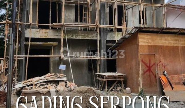 For Sale Brand New Houses in Gading Serpong, 2 Units Available, Areas 111M2 and 75M2, 2 Floors, Only 1.725 Billion and 1.325 Billion!! Tangerang