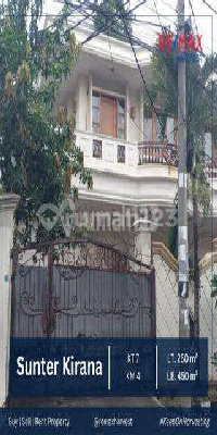 Dijual Cepat Rumah Mewah Siap Huni Di Sunter Hanya 6,9 Miliar!! Bangunan 3 Lantai - Sangat Srategis