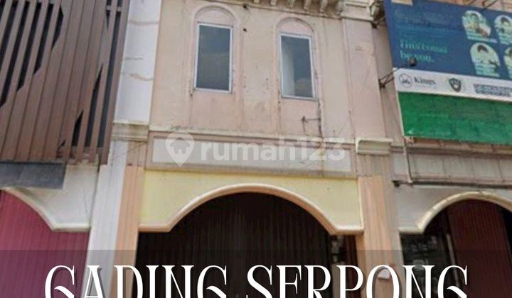For Rent and Sale: Gading Serpong Shophouse, Facing Busy Culinary Street, Area 300M2, 3 Floors, Only 168 Million/Year!! For Sale Only 7.2 Billion!! Tangerang For Rent and Sale: Gading Serpong Shophouse, Facing Busy Culinary Street, Area 300M2, 3 Floors, Only 168 Million/Year!! For Sale Only 7.2 Billion!! Tangerang