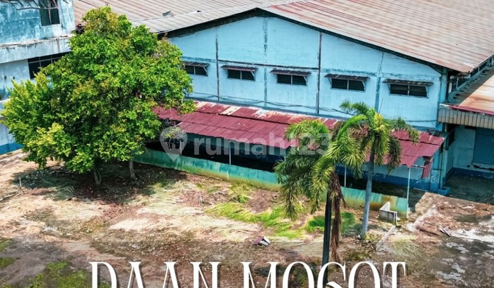 Warehouse for Sale with Industrial Permit in Daan Mogot, Area 10,500M2, Only 95 Billion!! Access for 40' Containers. Batu Ceper, Tangerang.